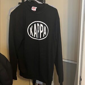 Kappa Men's Crewneck Sweater in Black